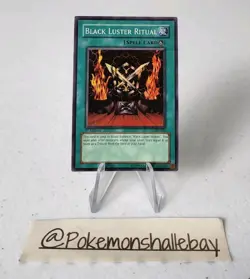 Black Luster Ritual SYE-025 *VLP* 1st Edition Super Rare Yugioh Card - Image 1