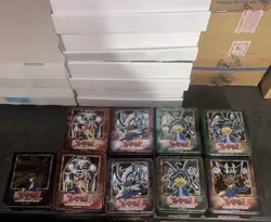Yugioh Old School Tin Lot Blue Eyes Red Eyes Summoned Skull Dark Magician - Image 1