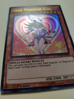 Dark Magician Girl MVP1-EN056 1st Edition Ultra Rare LP - Image 3