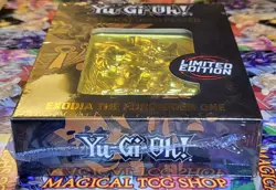 Yugioh Exodia The Forbidden One Limited Edition 24K Gold Plated Metal Card New - Image 2