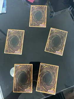 Yu-Gi-Oh! 1st Edition Exodia the Forbidden One 5 Card Lot Head Arms Legs - Image 2