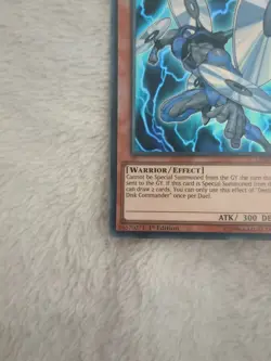 YUGIOH DESTINY HERO DISK COMMANDER ULTRA RARE LEHD-ENA08 1ST EDITION - Image 4