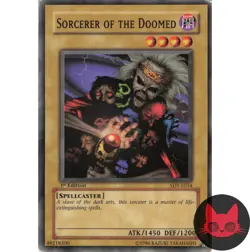 Yugioh Sorcerer of the Doomed SDY-E034 Common 1st Edition LP - Image 1