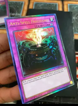 Yugioh Anti-Spell Fragrance RA02-EN076 Prismatic Ultimate Rare 1st Edition NM - Image 3
