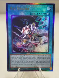 Xyz Encore 1st Edition Prismatic Ultimate Rare RA02-EN059 Yu-Gi-Oh! - Image 1