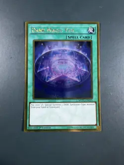 Yugioh - Dark Magic Veil - Gold - Ultra Rare - 1st - Image 1