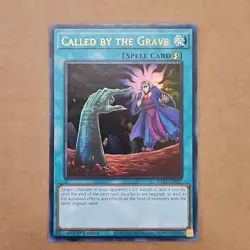 YU-GI-OH! Called by the Grave RA01-EN057 1st Edition Super Rare Card NM TCG CCG - Image 1