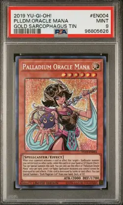 Yu-Gi-Oh! - Water Enchantress/Oracle Mana/Magicians PSA Graded Cards (Lot of 3) - Image 3