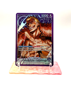 Donquixote Doflamingo OP14-060 (Alt Art Leader) One Piece TCG NM/M - Image 1