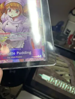 One Piece TCG English OP08-067 Charlotte Pudding Alt Art Parallel NM - Image 5