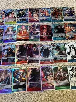 One Piece Card Game (TCG) * Lot of 44 SUPER RARE (SR) + Misc Cards * English - Image 3