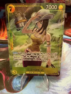 Nico Robin (Alt Art) OP15-109 R Adventure on KAMI's Island ONE PIECE Japanese NM - Image 1