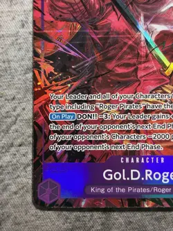 Gol.D.Roger 064 (Alternate art) - OP13 Carrying On His Will English - Image 4