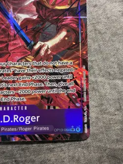Gol.D.Roger 064 (Alternate art) - OP13 Carrying On His Will English - Image 5