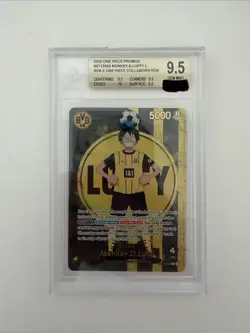 One Piece Card, Monkey.D.Luffy BVB, Mint BGS9.5 - Image 1