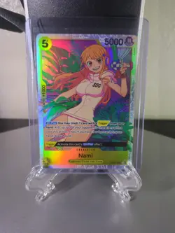 Nami OP08-106 Two Legends Foil One Piece Tcg W / Bonus Mystery Cards - Image 1