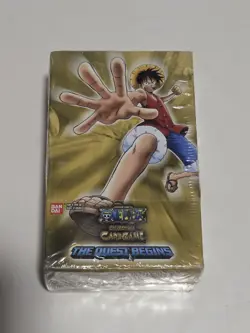 One Piece “The Quest Begins” Booster Box Sealed Vintage extremely rare - Image 1