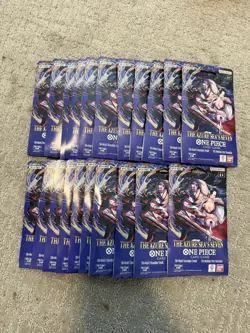 One Piece OP-14 Sleeved Booster Packs Lot of 21 Sealed - Image 1