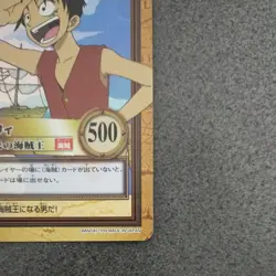 One Piece Hyper Battle Luffy C01 Carddass Early Pirates King Japan - Image 5