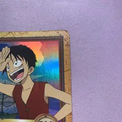 One Piece Luffy Hyper Battle Carddass C01 Rare TCG Japanese - Image 4