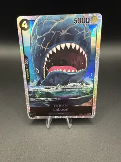 Laboon EB01-048 SR Alternate Art Parallel - One Piece Card Game Memorial Collect - Image 1