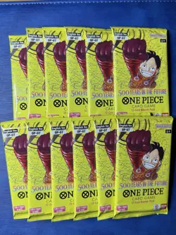 One Piece OP07 500 Years in the Future Booster Pack Lot of 12 English Factory - Image 1