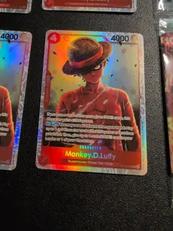 One Piece Tcg Collection, 10 card Lot (Luffy Cards) NM - Image 5
