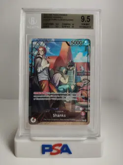 One Piece Promo Shanks Leader OP09-001 PSA Magazine Exclusive BGS 9.5 Gem Mint - Image 2