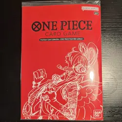 One Piece TCG Premium Card Collection FILM RED Box English Sealed - Image 1