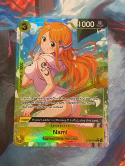 One Piece Nami (ST29-008/31) Starter Deck 29 Egghead LP FOIL- Full Art - Image 1