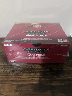 One Piece TCG OP-13 Carrying On His Will Booster Box SEALED NEW - Image 2