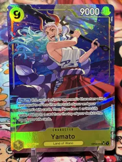 YAMATO - One Piece OP04-112 - AA Alt Art Super Rare SR - Premium Booster PRB01 - Image 1