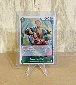 Roronoa Zoro Foil The Best Vol. 2 Rare PRB02-006 One Piece CCG - Image 1