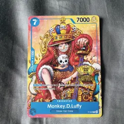 Monkey.D.Luffy (2nd Anniversary Stamped Promo) P-043 One Piece Promotion Cards - Image 1