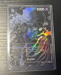 Bandai One Piece CCG Kuzan SP Legacy Holo Special Character Card OP10-082 - Image 1
