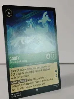 Goofy - Ghost of Jacob Marley - Super Rare - Winterspell #83 - LORCANA -A - Image 2