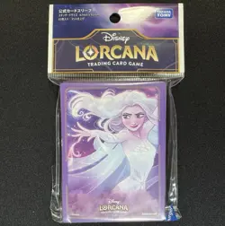 2025 Lorcana Disney Official Sleeves Mickey Elsa Set of 2 Japan Takara Tomy - Image 3