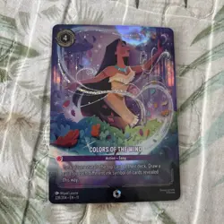 Disney Lorcana Colors of the Wind Foil Pocahontas Card 228/204 English Enchanted - Image 4