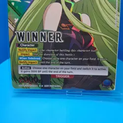 Sealed C.C. (004) (Winner) - Union Arena Promotion Card Code Geass - Image 2