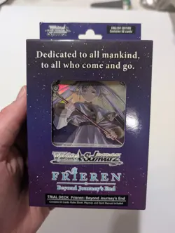 Weiss Schwarz Frieren Beyond Journey's End English Trial Deck OPENED W/RRR - Image 1