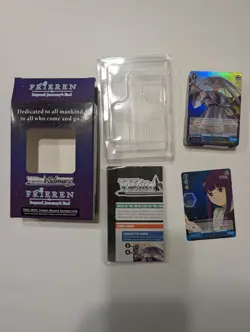 Weiss Schwarz Frieren Beyond Journey's End English Trial Deck OPENED W/RRR - Image 2