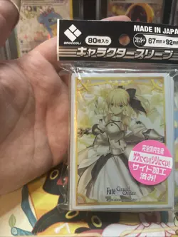 Broccoli Fate/grand Order FGO Saber Lily Arotria Pendragon Sleeves 80 ct new - Image 5
