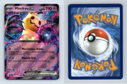 Mimikyu EX #069/159 SV Journey Together Double Rare Holo Pokemon 2025 TCG Card - Image 1