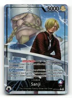 Sanji (Alternate Art) OP12-041 - Legacy of the Master - One Piece Card NM/M - Image 1