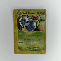 2003 DARK IVYSAUR - #6 Promo Pokemon Card WOTC BEST OF GAME Rare - Image 1