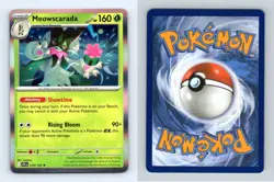 Meowscarada #018/159 SV Journey Together Rare Holo Pokemon 2025 TCG Card - Image 1