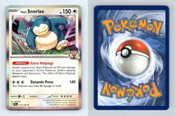 Hop's Snorlax #117/159 SV Journey Together Rare Holo Pokemon 2025 TCG Card - Image 1