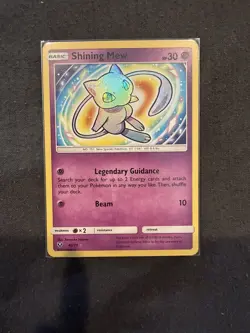 2017 Pokemon SHINING MEW Legends HOLO RARE Sun & Moon SHINY Set Card 40/73 NM - Image 1