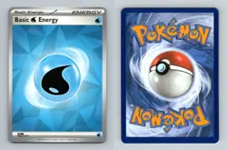 Water Energy #11 SV Journey Together Pokemon 2025 TCG Card - Image 1