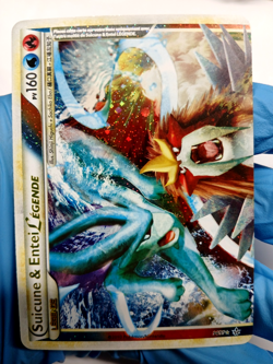 Pokemon card FR Suicune & Entei Legend 94/95 HGSS Unleashing - Image 1